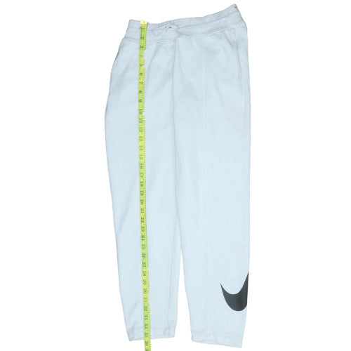 Mens UK Size S Nike Regular Fit Jogger White Trousers