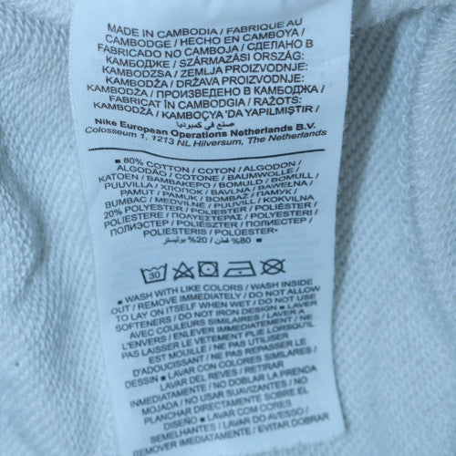Mens UK Size S Nike Regular Fit Jogger White Trousers
