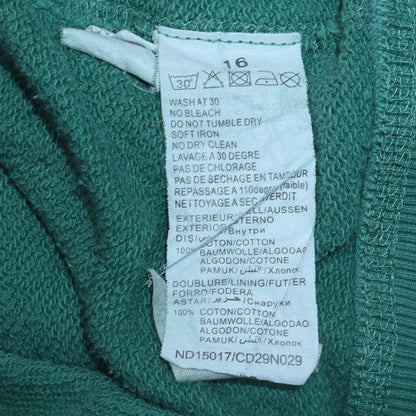 Womens UK Size 16 Levi's Green Pullover Hoodie