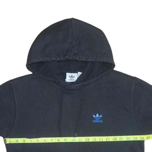 Mens UK Size S adidas Black Pullover Hoodie