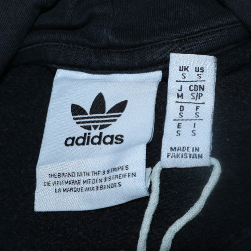 Mens UK Size S adidas Black Pullover Hoodie