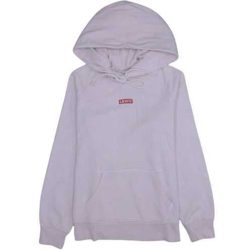 Womens UK Size S Levi's Pink Pullover Hoodie