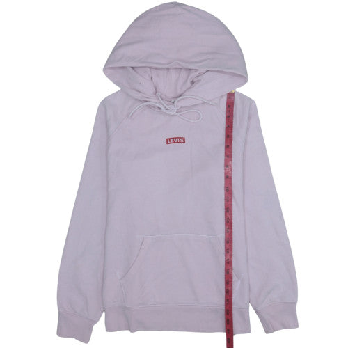 Womens UK Size S Levi's Pink Pullover Hoodie
