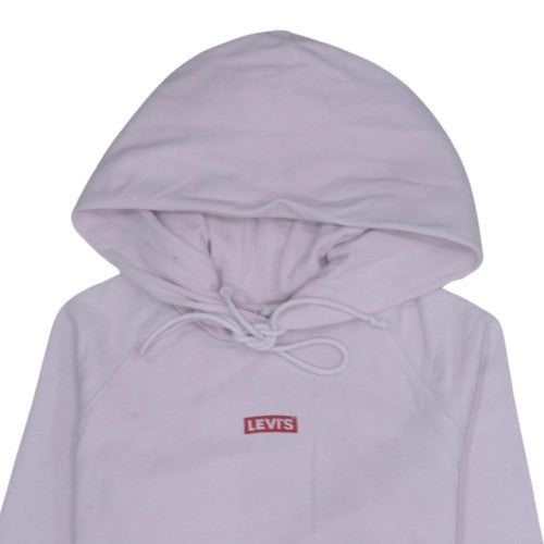 Womens UK Size S Levi's Pink Pullover Hoodie