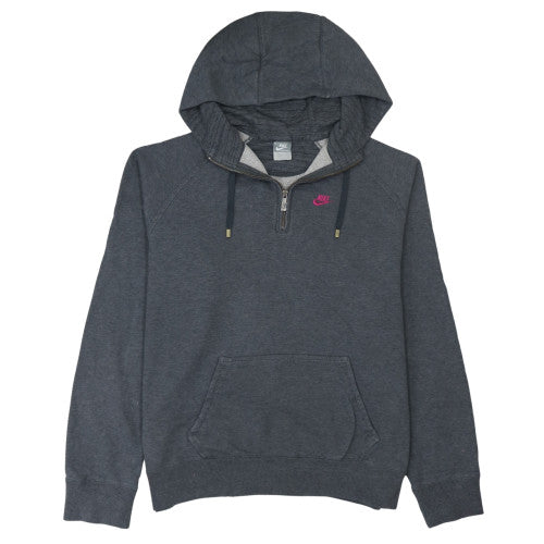 Womens UK Size XL Nike Grey Pullover Hoodie