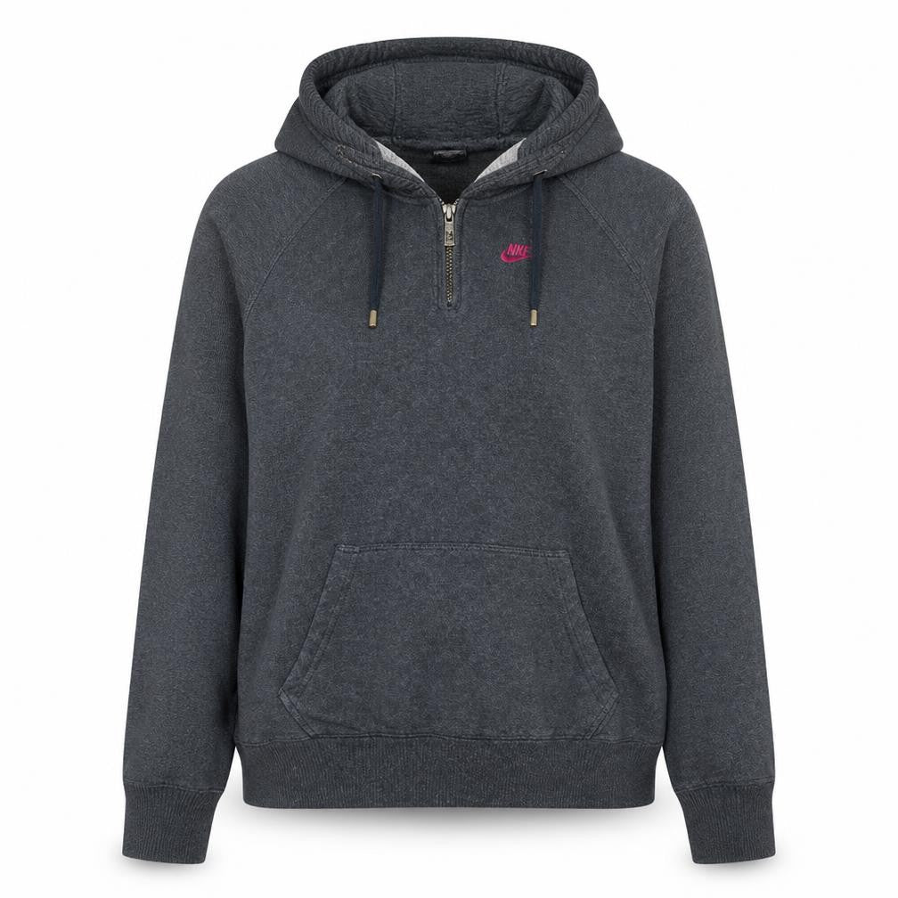 Womens UK Size XL Nike Grey Pullover Hoodie