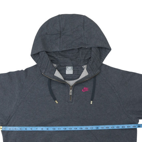 Womens UK Size XL Nike Grey Pullover Hoodie