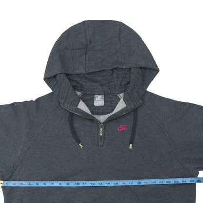 Womens UK Size XL Nike Grey Pullover Hoodie