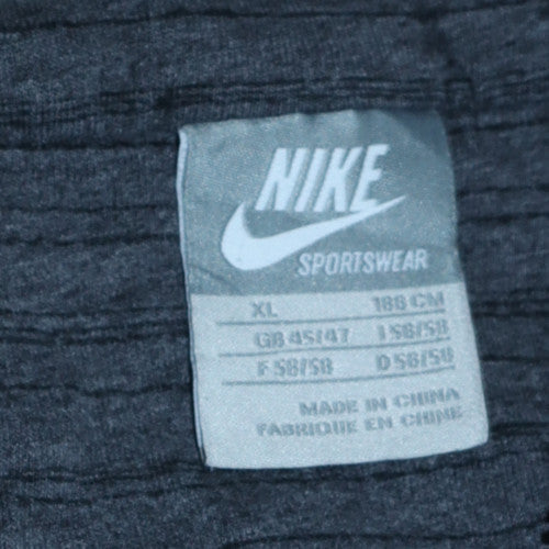 Womens UK Size XL Nike Grey Pullover Hoodie