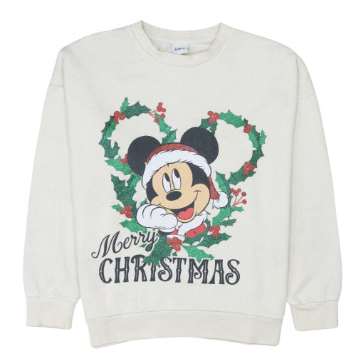 Womens UK Size M Disney Ivory Pullover Sweatshirt