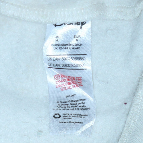 Womens UK Size M Disney Ivory Pullover Sweatshirt