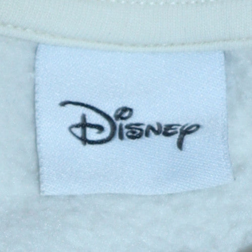 Womens UK Size M Disney Ivory Pullover Sweatshirt