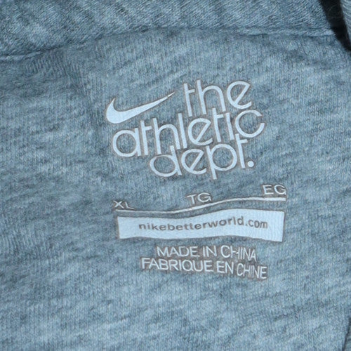 Mens UK Size XL Nike Grey Gym & Training Running & Jogging Football Jacket