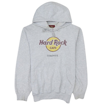Mens UK Size L Hard Rock Cafe Grey Pullover Hoodie