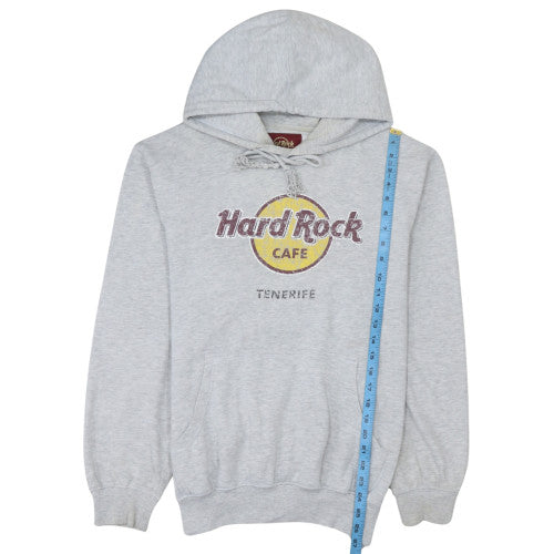 Mens UK Size L Hard Rock Cafe Grey Pullover Hoodie