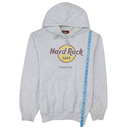 Mens UK Size L Hard Rock Cafe Grey Pullover Hoodie