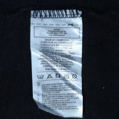 Mens UK Size L adidas Black Pullover Hoodie