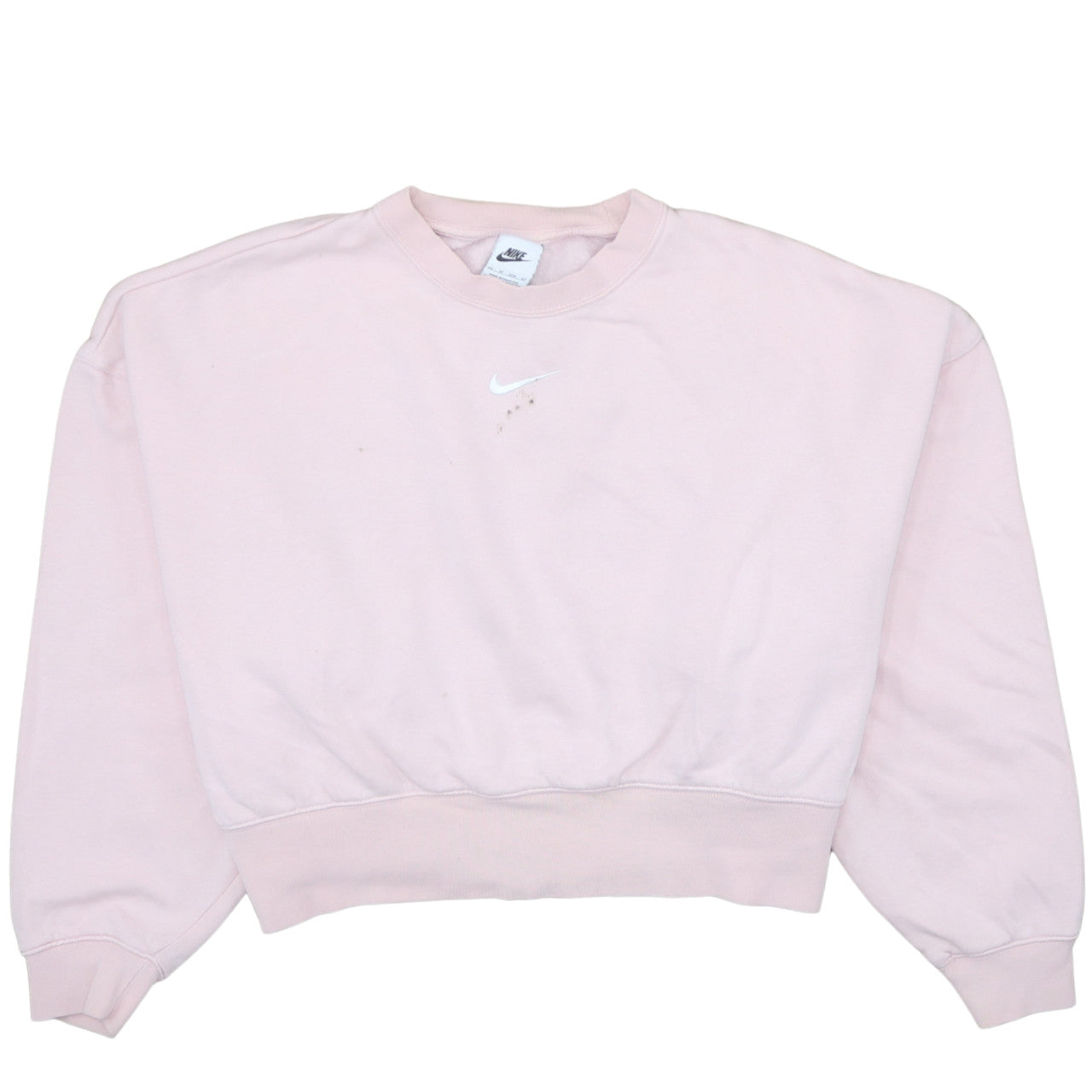 Womens UK Size XS Nike Pink Pullover Sweatshirt