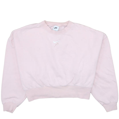 Womens UK Size XS Nike Pink Pullover Sweatshirt