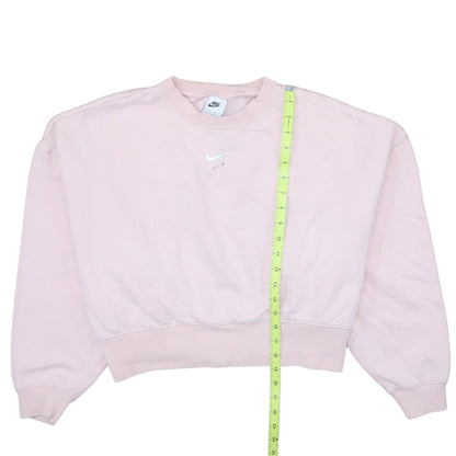 Womens UK Size XS Nike Pink Pullover Sweatshirt