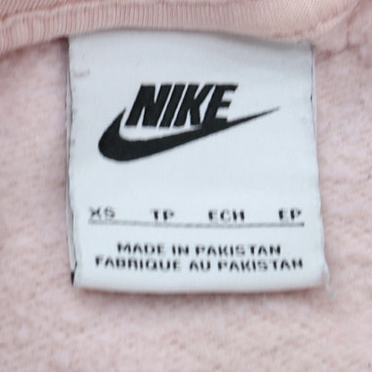 Womens UK Size XS Nike Pink Pullover Sweatshirt