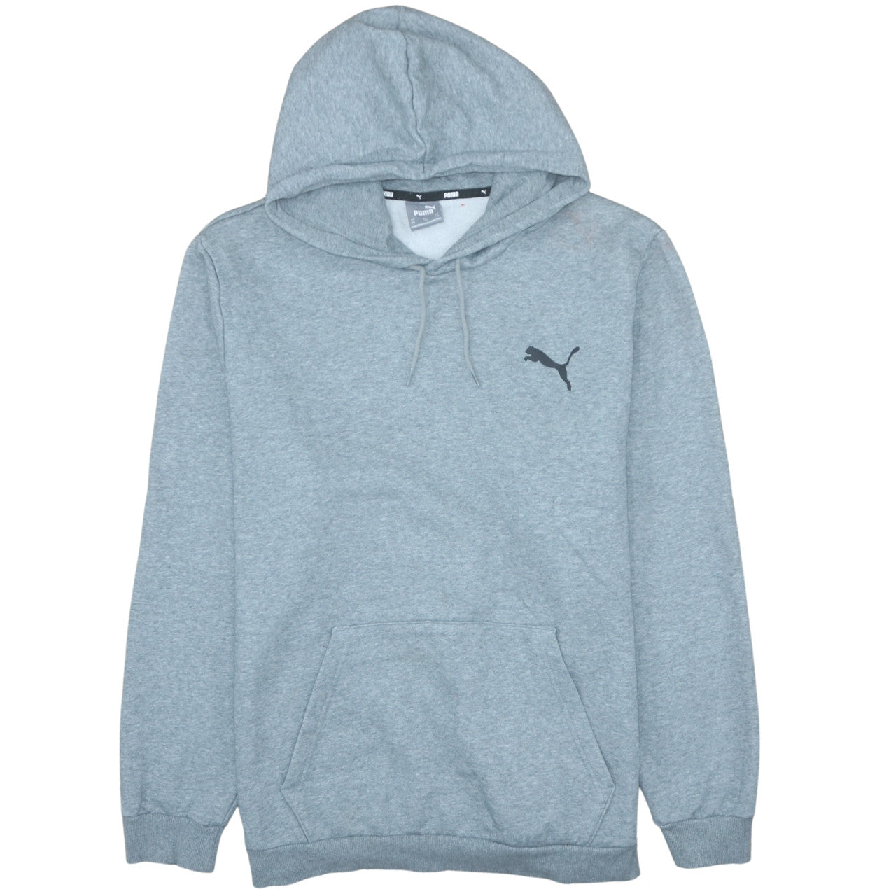 Mens UK Size 2XL PUMA Grey Pullover Hoodie