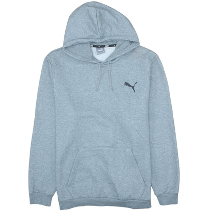 Mens UK Size 2XL PUMA Grey Pullover Hoodie