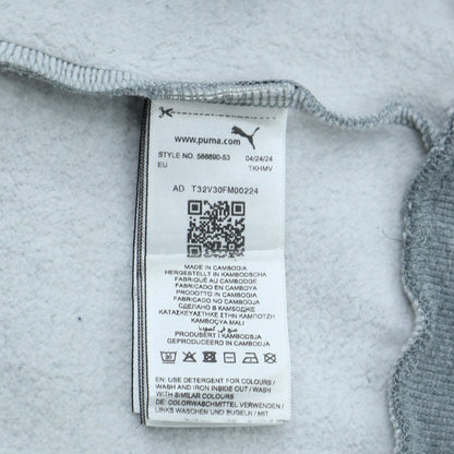 Mens UK Size 2XL PUMA Grey Pullover Hoodie