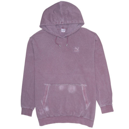 Mens UK Size XL PUMA Purple Pullover Hoodie