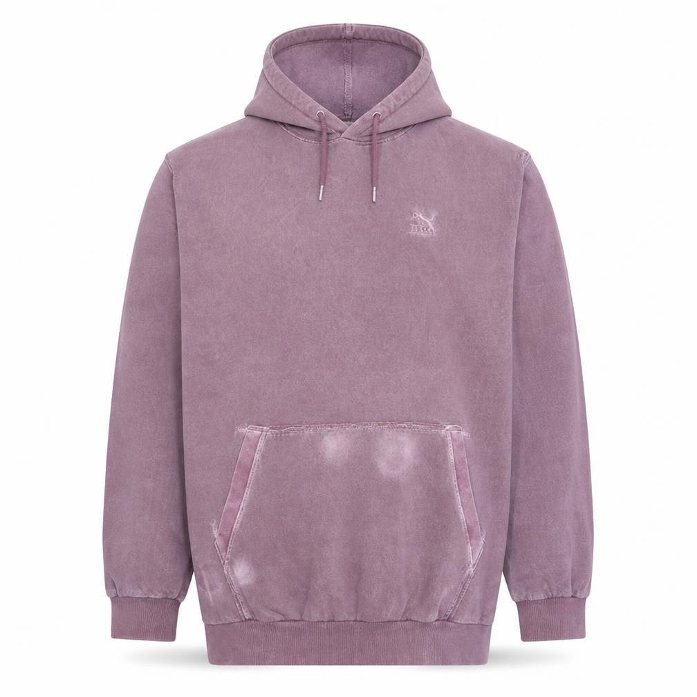 Mens UK Size XL PUMA Purple Pullover Hoodie
