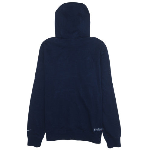 Mens UK Size M Nike Blue Pullover Hoodie