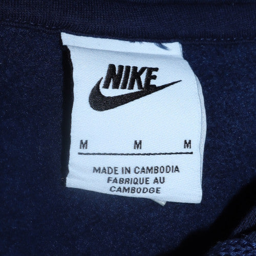 Mens UK Size M Nike Blue Pullover Hoodie