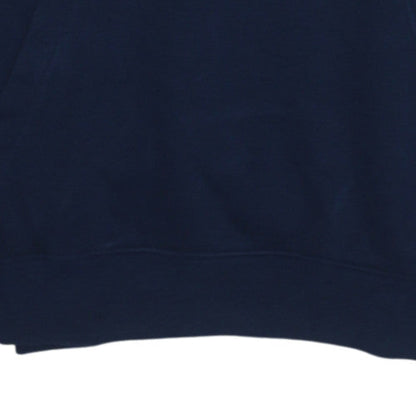 Mens UK Size M Nike Blue Pullover Hoodie