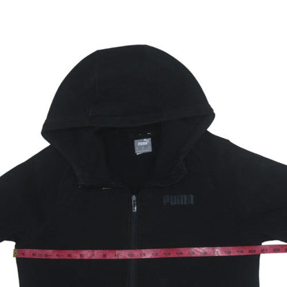 Mens UK Size M PUMA Black Full Zip Hoodie