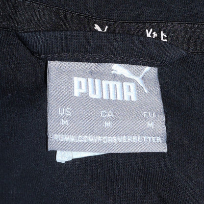 Mens UK Size M PUMA Black Full Zip Hoodie