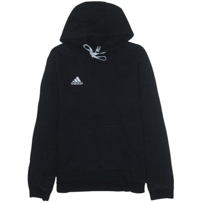 Mens UK Size M adidas Black Pullover Hoodie
