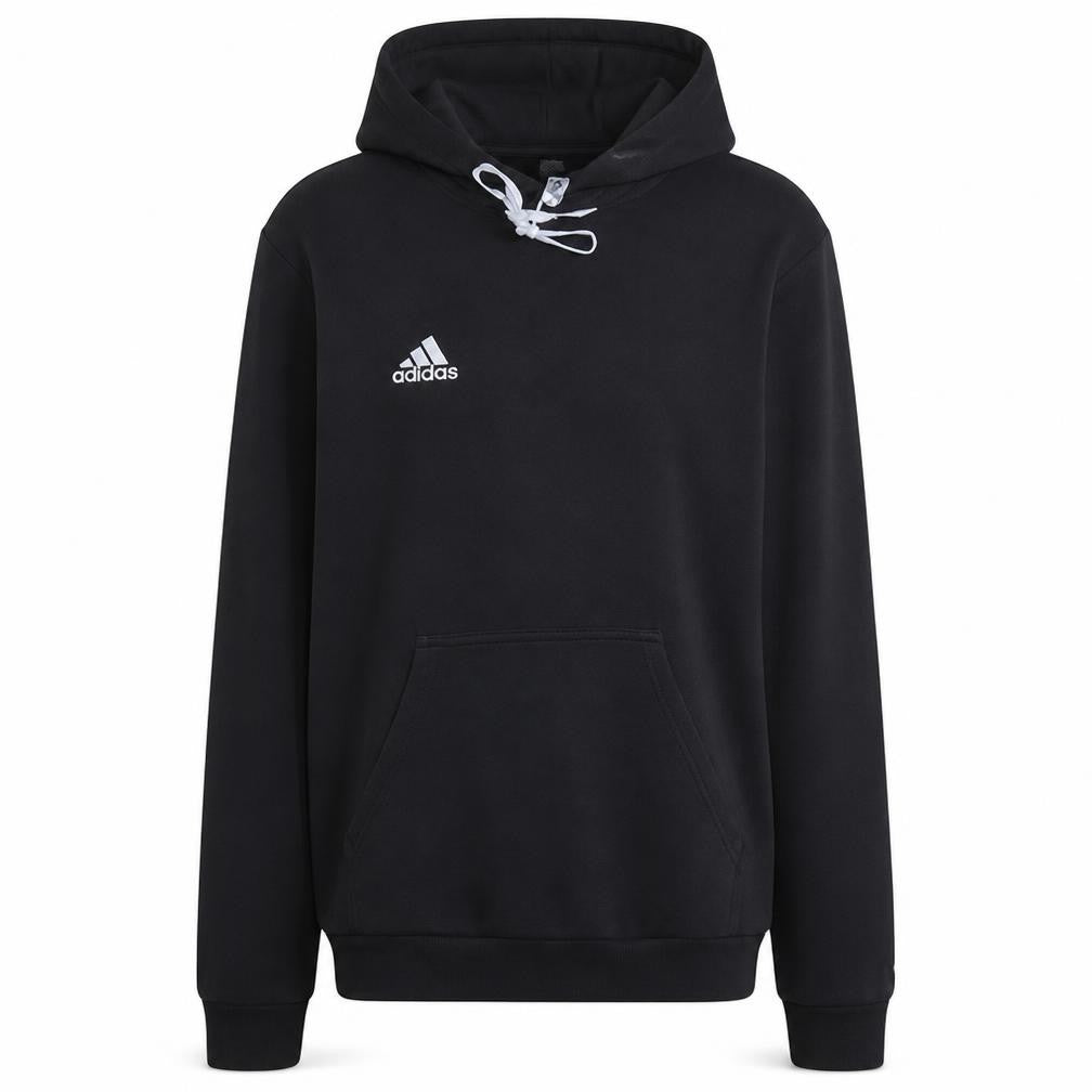 Mens UK Size M adidas Black Pullover Hoodie