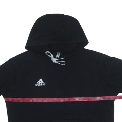 Mens UK Size M adidas Black Pullover Hoodie