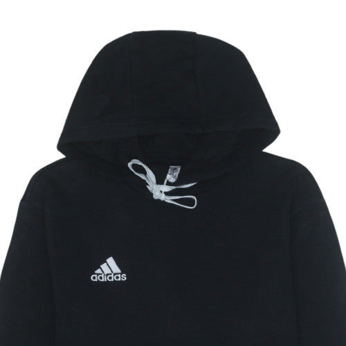 Mens UK Size M adidas Black Pullover Hoodie