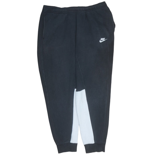 Mens UK Size L Nike Regular Fit Jogger Black Trousers