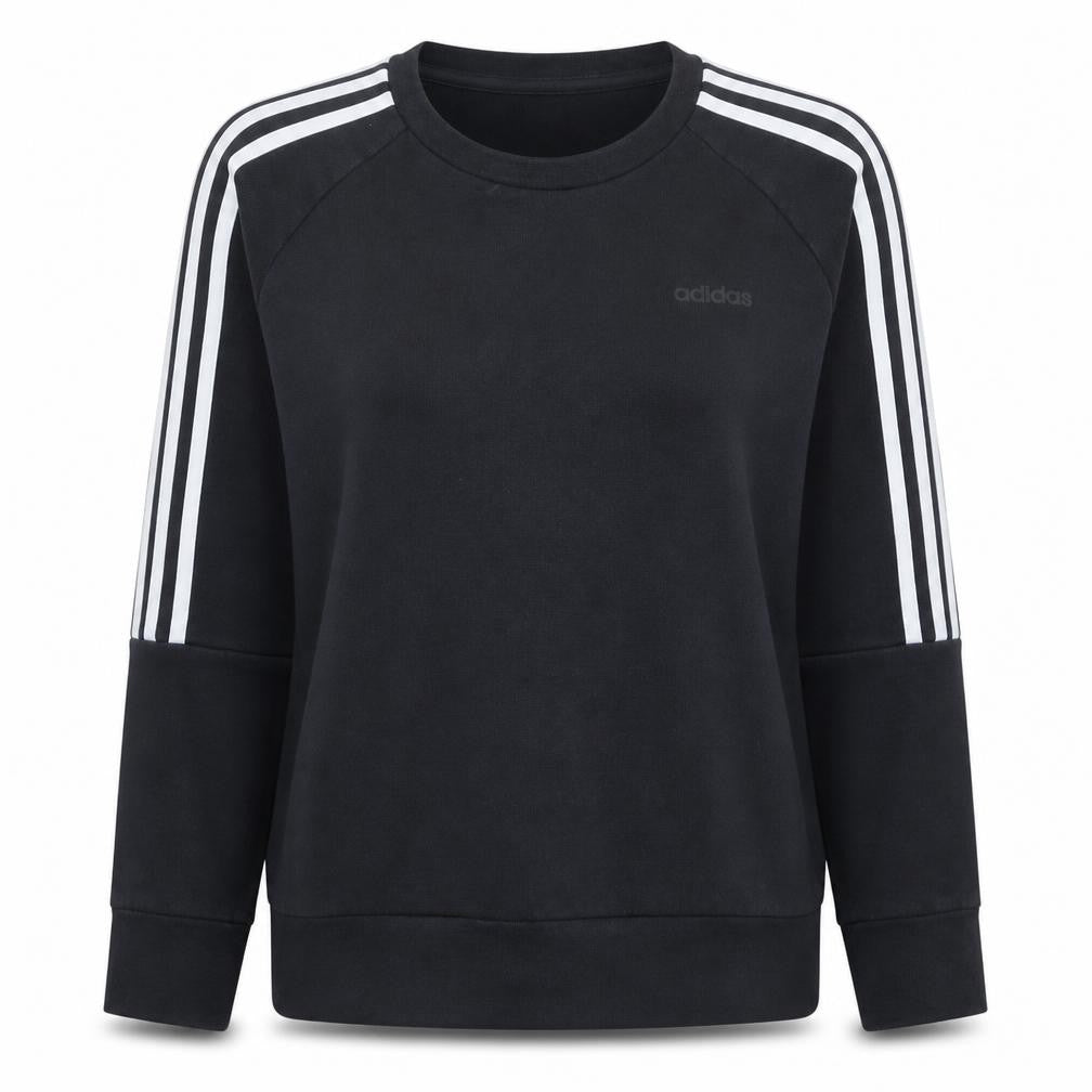 Womens UK Size 14 adidas Black Pullover Sweatshirt