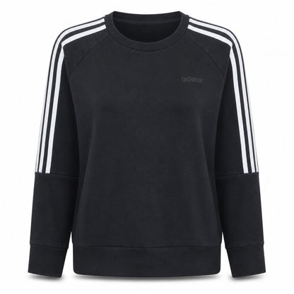 Womens UK Size 14 adidas Black Pullover Sweatshirt