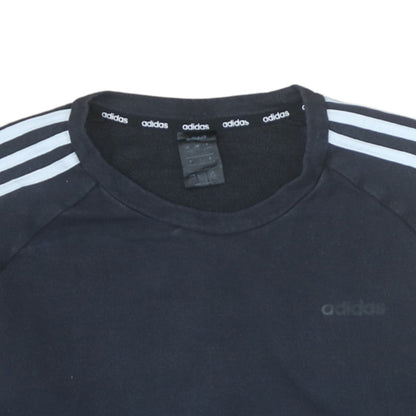 Womens UK Size 14 adidas Black Pullover Sweatshirt