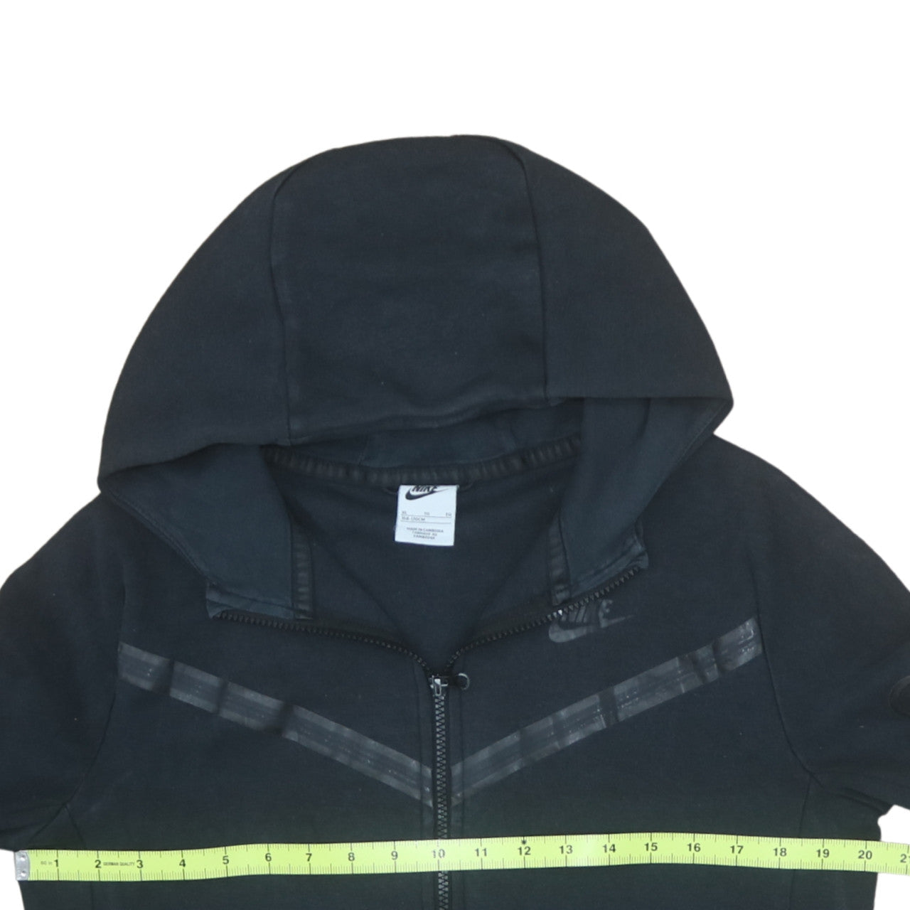 Boys UK Size XL Nike Black Full Zip Hoodie