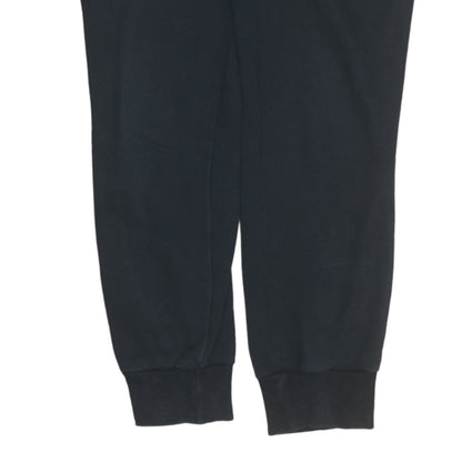 Puma Mens Black Jogger Sweatpants M Regular Fit Fleece Sports Trousers