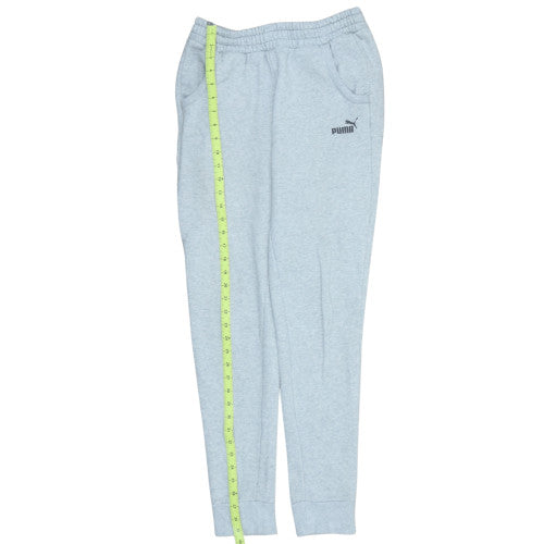 Womens UK Size 8 PUMA Regular Fit Jogger Grey Trousers