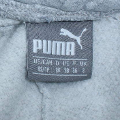 Womens UK Size 8 PUMA Regular Fit Jogger Grey Trousers