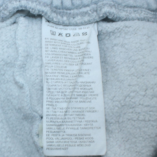 Womens UK Size 8 PUMA Regular Fit Jogger Grey Trousers
