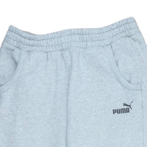 Womens UK Size 8 PUMA Regular Fit Jogger Grey Trousers