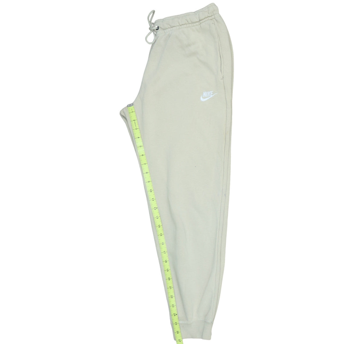 Nike Men’s Beige Regular Fit Jogger Sweatpants S